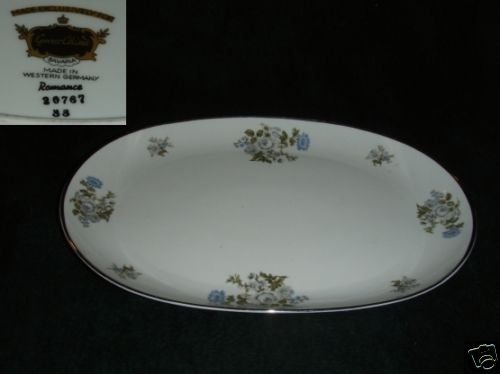 Grace China Romance 1 Oval Serving Platter - 15"