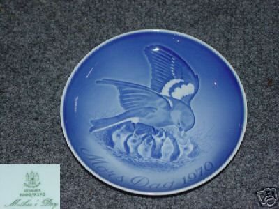 Royal Copenhagen Mother's Day 1970 Collector Plate