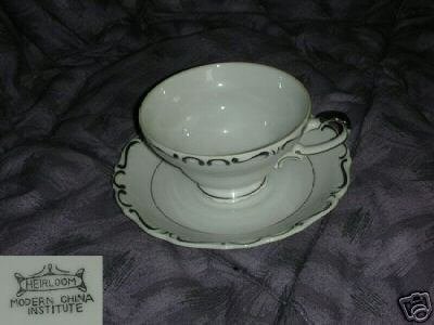 Modern China Heirloom 5 Cup and Saucer Sets
