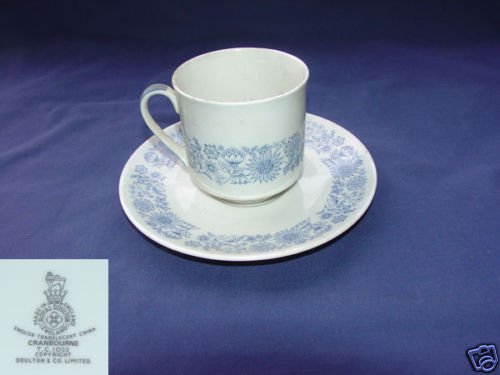 Royal Doulton Cranbourne 1 Cup and Saucer Set