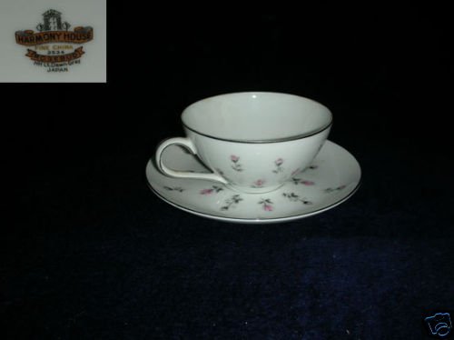 Harmony House / Sears Rosebud 3 Cup an Saucer Sets