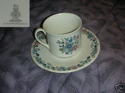 Royal Doulton Sherwood 5 Cup and Saucer Sets