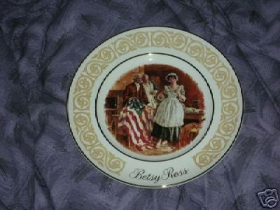 Avon Wedgwood Betsy Ross Plate