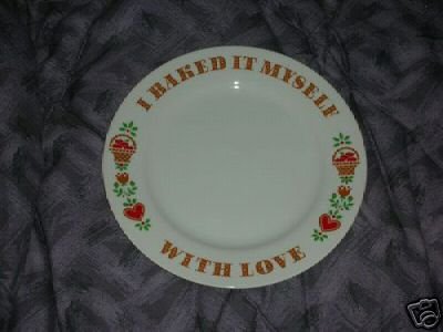 Avon 1982 Baked with Love Plate