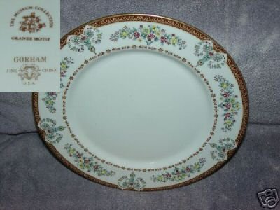 Gorham Grande Motif 1 Dinner Plate