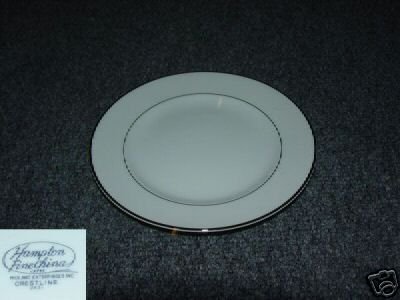 Hampton Fine China (Japan) Crestline 4 Bread Plates