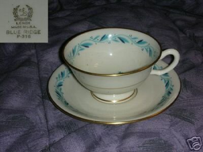 Lenox Blue Ridge 2 Cup and Saucer Sets