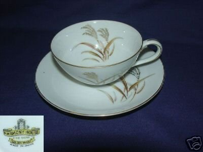 Harmony House Golden Wheat 2 Cup and Saucer Sets