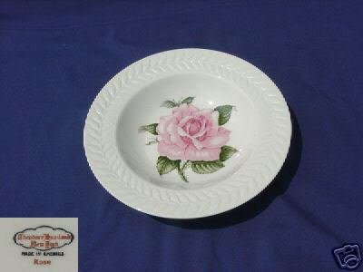 Theodore Haviland New York Rose 4 Rimmed Soup Bowls NEW