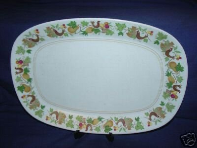 Noritake Homecoming Oval Serving Platter - 13 1/2"