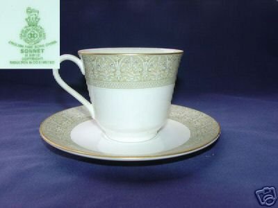 Royal Doulton Sonnet 2 Cup and Saucer Sets - MINT