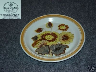 Royal Doulton Forest Glen 3 Salad Plates - MINT