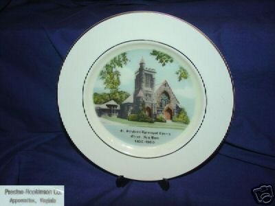 St. Stephen's Episcopal Church Olean, New York Plate