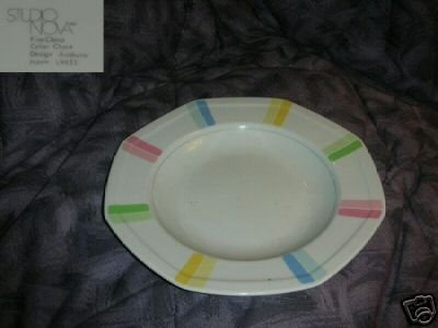 Studio Nova L9425 Color Chart 4 Rimmed Soup Bowls
