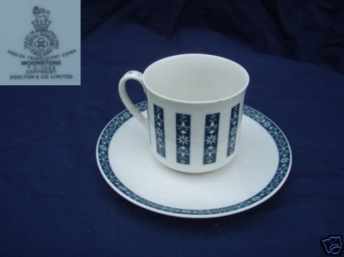 Royal Doulton Moonstone 5 Cup and Saucer Sets