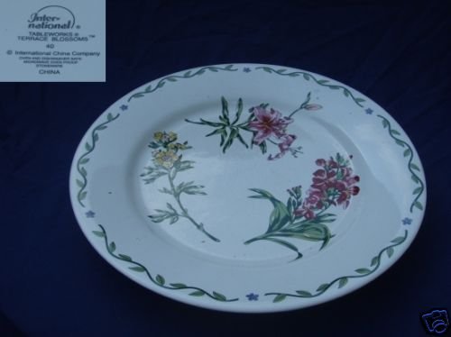 International Tableworks Terrace Blossoms 1 Chop Plate