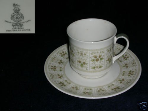 Royal Doulton Samarra 4 Cup and Saucer Sets