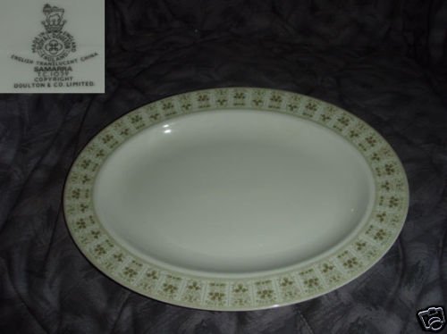 Royal Doulton Samarra 1 Oval Serving Platter - 13 1/8"