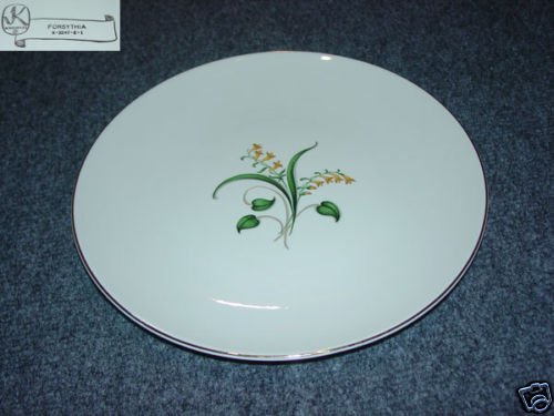 Knowles Forsythia 4 Dinner Plates
