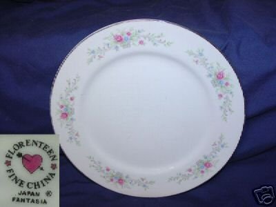 Florenteen Fantasia Pattern 4 Dinner Plates