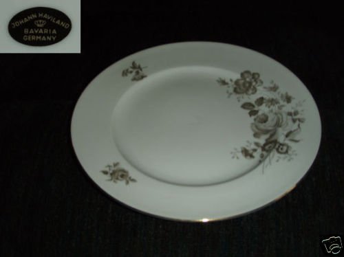 Johann Haviland Twilight 4 Dinner Plates - New