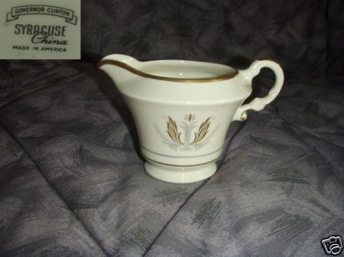 Syracuse Governor Clinton 1 Cream Pitcher ( Creamer )