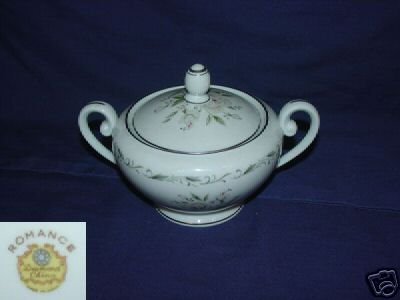 Diamond Romance 1 Sugar Dish ( Bowl ) with Lid