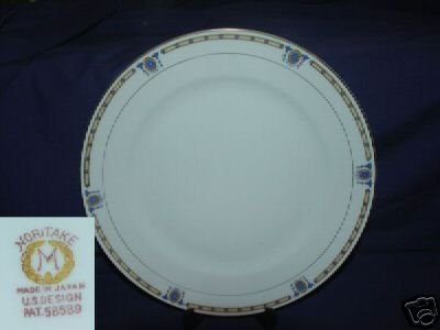 Noritake Beverly 4 Dinner Plates
