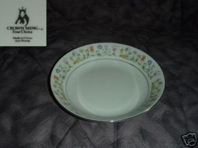 Crown Ming Susan 4 Soup Bowls
