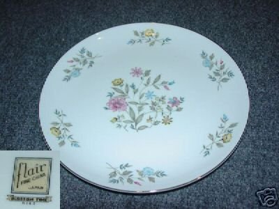 Flair Fine China Blossom Time 4 Dinner Plates