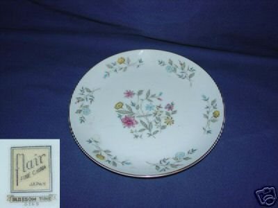 Flair Fine China Blossom Time 8145 4 Salad Plates