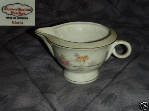 Theodore Haviland NY Gloria 1 Cream Pitcher ( Creamer )