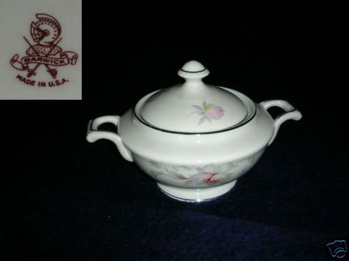 Warwick Silver Moon 1 Sugar Dish ( Bowl ) with Lid