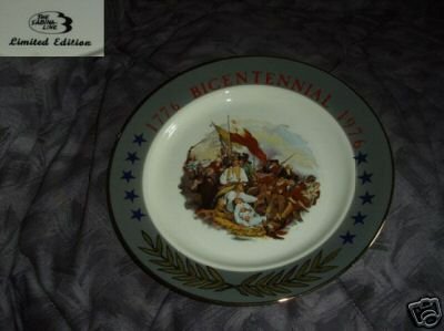 1776 - 1976 Bicentennial Battle of Bunker Hill Plate