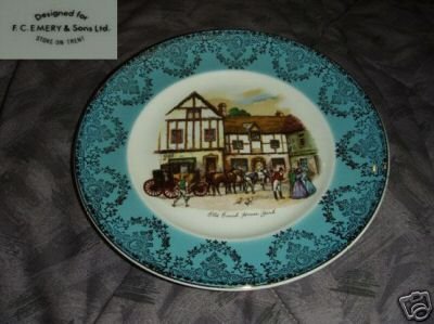Delphi Collector Plate Old Coach House - York