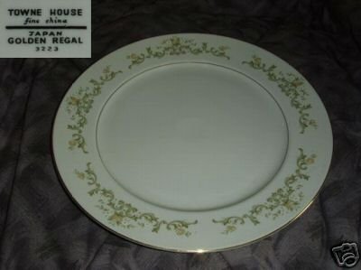 Towne House Golden Regal 1 Chop Plate Round Platter