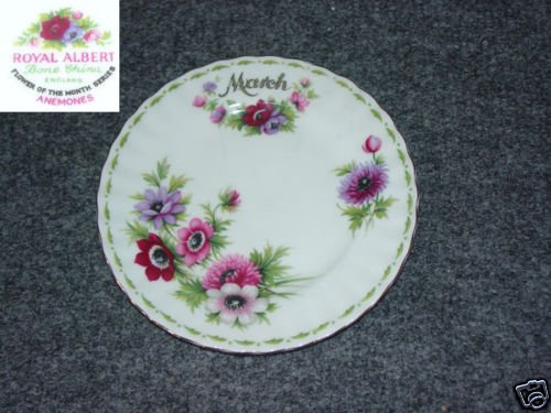 Royal Albert Anemone 1 Bread and Butter Plate