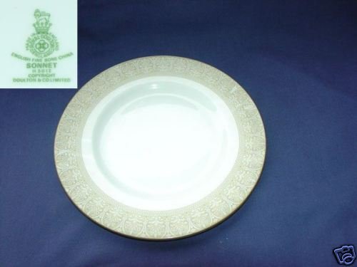 Royal Doulton Sonnet 3 Salad Plates - MINT