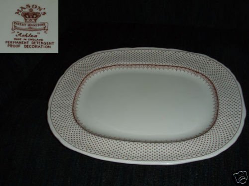 Masons Ashlea - Brown 1 Oval Serving Platter