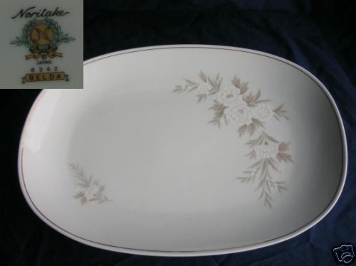 Noritake Belda 1 Oval Serving Platter - 15 3/8"