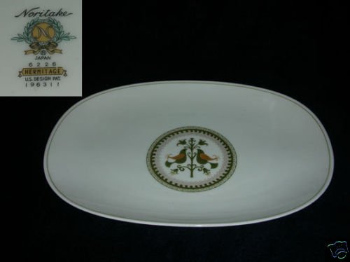 Noritake Hermitage 1 Oval Serving Platter - 13 1/4"