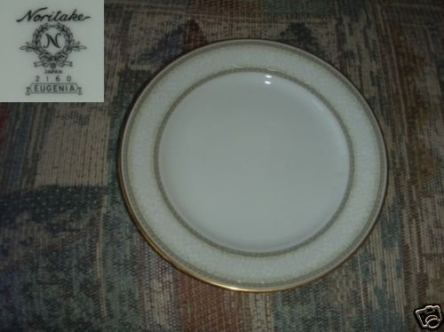 Noritake Eugenia 4 Salad Plates