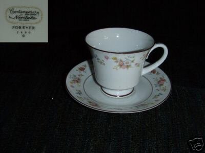 Noritake Forever 5 Cup and Saucer Sets