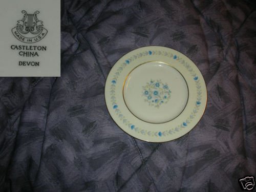 Castleton Devon 5 Bread and Butter Plates
