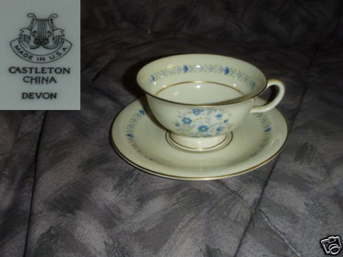 Castleton Devon 2 Cup and Saucer Sets