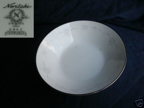 Noritake Casablanca 4 Soup Bowls
