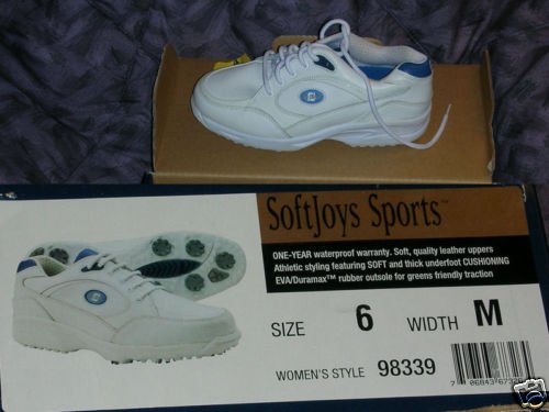 FootJoy SoftJoys Sports Golf Shoes Women Size 6 M NIB