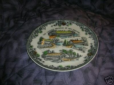 Covered Bridges of New England Collector Plate
