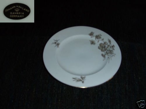 Johann Haviland Twilight 4 Bread and Butter Plates New