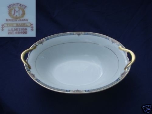 Noritake The Basel 1 Oval Vegetable Serving Bowl 9 3/8"
